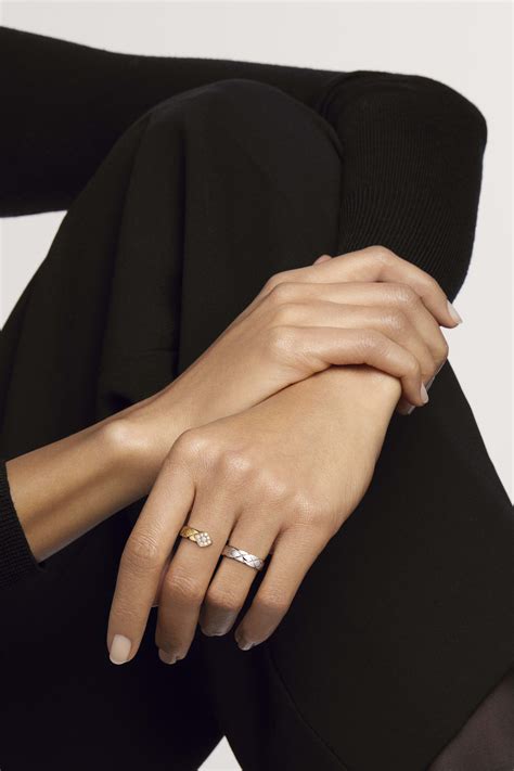 chanel finger rings|chanel ring with diamonds.